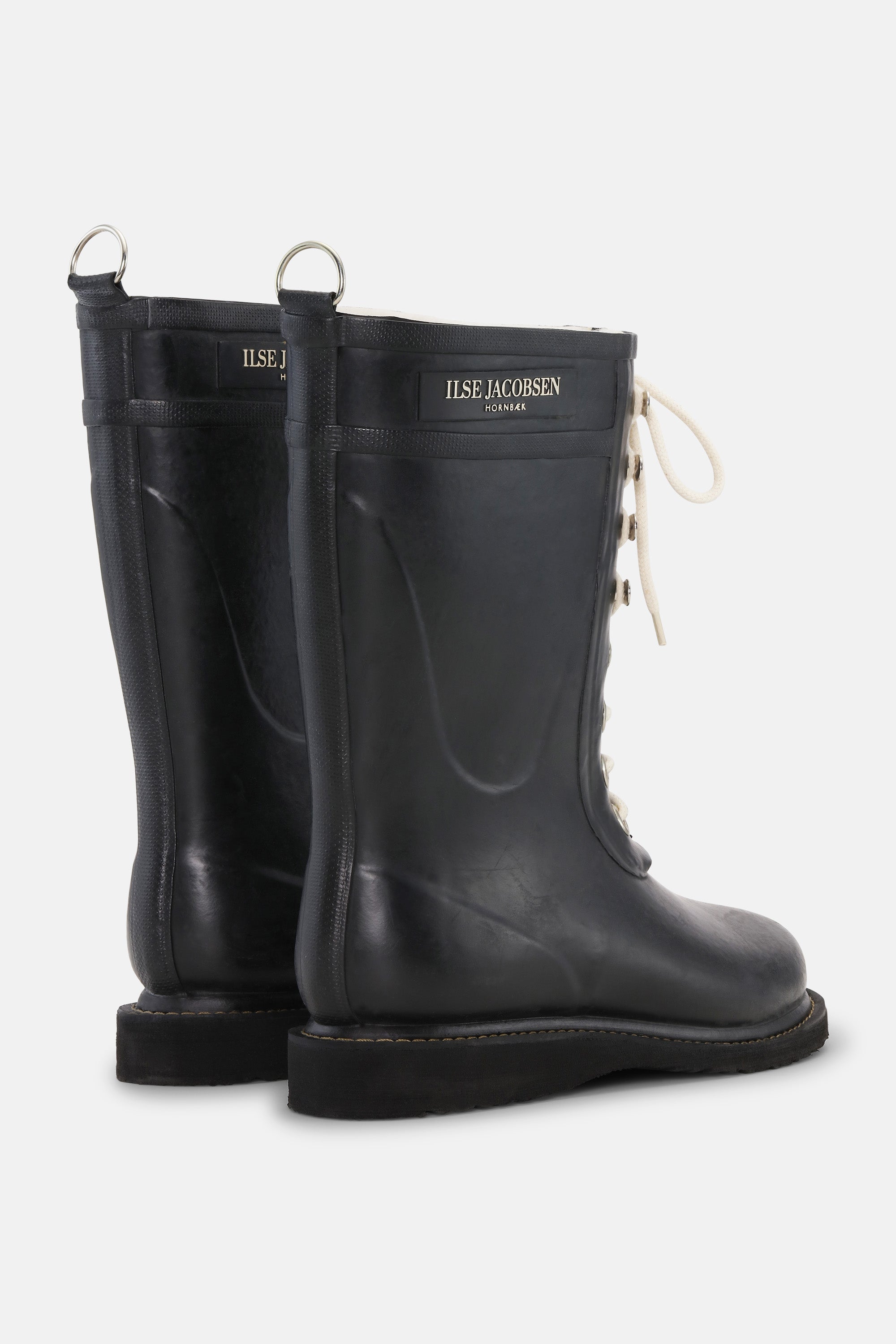 Ilse Jacobsen Hornbæk Footwear Halbhohe Gummistiefel Rain boots 01 Black